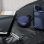 ENERGEA AluMag Trio 2 3v1 zložljiv brezžični MagSafe polnilnik za iPhone / Apple Watch / AirPods - 25W - indigo modra