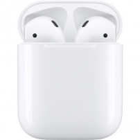Prvotni Apple brezžične slušalke AirPods (2019) - belo