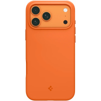 Spigen Silicone Fit silikonski ovitek z MagSafe za iPhone 17 Pro - oranžen