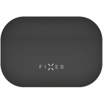FIXED Silky ultratanek silikonski ovitek za AirPods Pro 3 - črn