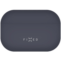FIXED Silky ultratanki silikonski ovitek za AirPods Pro 3 - temno moder