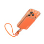 USAMS SJ784 2v1 silikonski polnilni in podatkovni kabel in trak - USB-C na USB-C - 30 cm - črn
