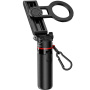 ESSAGER ES-F08 mini Bluetooth selfie palica s tripodom in MagSafe nosilcem za iPhone - črna