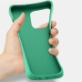 Mat ekološko razgradljiv ovitek za iPhone 15 Pro Max - turkizen