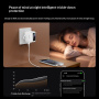 Yesido YC114 GaN adapter za hitro polnjenje z zaslonom in vrati 2x USB-C / USB-A - 140W - bel