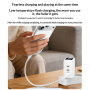 Yesido YC114 GaN adapter za hitro polnjenje z zaslonom in vrati 2x USB-C / USB-A - 140W - bel