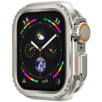 Kovinsko ohišje v stilu Watch Ultra za Apple Watch 42 mm (Series 10 / 11) - titan