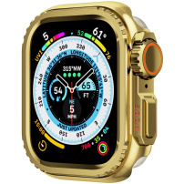 Kovinsko ohišje v stilu Watch Ultra za Apple Watch 42 mm (Series 10 / 11) - zlato