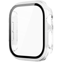 Sijajno ohišje iz kaljenega stekla za Apple uro 46 mm - prozorno