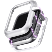 Magnetno kovinsko ohišje za Apple Watch 42mm - srebro