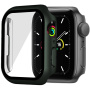 Mat zaščitni ovitek s kaljenim steklom za Apple Watch 45mm - olivno