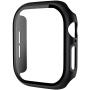 Mat ohišje s kaljenim steklom za Apple Watch 42mm (Series 10 / 11) - črno