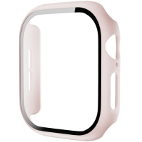 Matirano ohišje s kaljenim steklom za Apple Watch 42mm (Series 10 / 11) - starorožnato