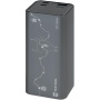 Tactical Squad Battalion prenosna baterija z vrati 2x USB-C / USB-A - 20 000 mAh - siva