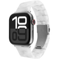 FIXED Resin Strap pašček za Apple Watch 42mm / 41mm / 40mm / 38mm - bel