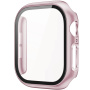 Kovinsko ohišje s kaljenim steklom za Apple Watch 42mm (Series 10 / 11) - roza