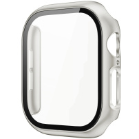 Kovinsko ohišje s kaljenim steklom za Apple Watch 42mm (Series 10 / 11) - starlight