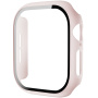 Mat etui s kaljenim steklom za Apple uro 46 mm - staro roza
