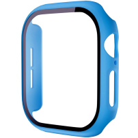Mat ohišje s kaljenim steklom za Apple uro 46mm - modro