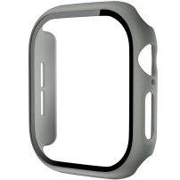 Mat ohišje s kaljenim steklom za Apple uro 46mm - sivo