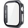 Kovinsko ohišje s kaljenim steklom za Apple uro 46 mm - temno siva