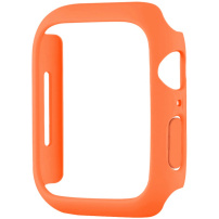Mat etui za Apple Watch 45mm - oranžen
