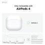 ELAGO Pager ovitek v slogu pagerja za AirPods 4 / 5 - bež