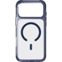 UNIQ Combat MagClick ovitek z barvnim okvirjem in MagSafe za iPhone 17 Pro Max - temno moder