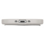 UNIQ Lyden MagClick usnjen ovitek z MagSafe za iPhone 17 - krem