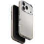 UNIQ Lyden MagClick usnjen ovitek z MagSafe za iPhone 17 Pro - krem