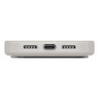 UNIQ Lyden MagClick usnjen ovitek z MagSafe za iPhone 17 Pro - krem