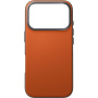 UNIQ Lyden DS MagClick usnjen ovitek z MagSafe za iPhone 17 Pro - oranžen