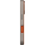 UNIQ Lyden DS MagClick usnjen ovitek z MagSafe za iPhone 17 Pro - oranžen