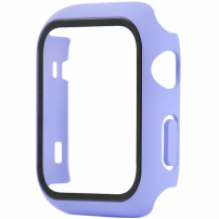 Zaščitni etui s kaljenim steklom za Apple Watch 38mm - vijolična
