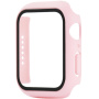 Zaščitni etui s kaljenim steklom za Apple Watch 40mm - svetlo roza