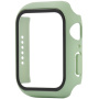 Zaščitni etui s kaljenim steklom za Apple Watch 40mm - zelena