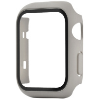 Zaščitni etui s kaljenim steklom za Apple Watch 42mm - bež