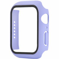 Zaščitni etui s kaljenim steklom za Apple Watch 44mm - vijolična
