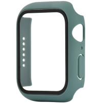 Zaščitni etui s kaljenim steklom za Apple Watch 44mm - mentol