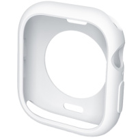 Zaščitno ohišje iz mehke plastike za Apple Watch 42mm (Series 10 / 11) - belo