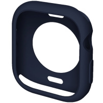 Mehka plastična zaščitna torbica za Apple uro 46 mm - temno modra