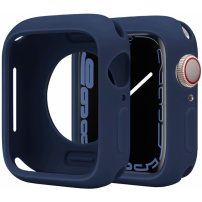 Zaščitni silikonski ovitek za Apple uro 41mm - temno moder
