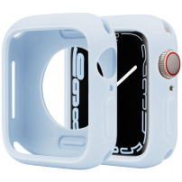 Zaščitni silikonski ovitek za Apple uro 41mm - svetlo moder