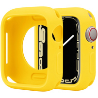Zaščitni silikonski ovitek za Apple uro 42mm / 44mm - rumen