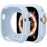 Zaščitni silikonski ovitek za Apple Watch Ultra 49mm - svetlo moder