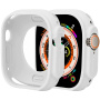 Zaščitni silikonski etui Apple Watch Ultra 49mm - bel