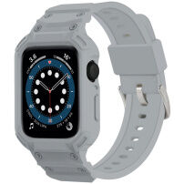 Odporen Armor ovitek s paščkom za Apple Watch 42mm (Series 10 / 11) - siv