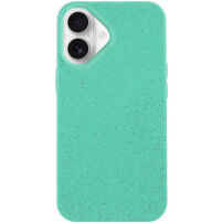 Mat ekološko razgradljiv ovitek za iPhone 16 Plus - turkizen