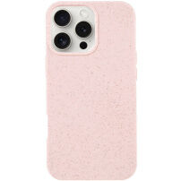 Maten ekološko razgradljiv ovitek za iPhone 16 Pro Max - roza