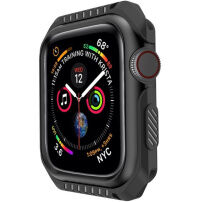 Trpežen etui za Apple Watch 38mm - črn